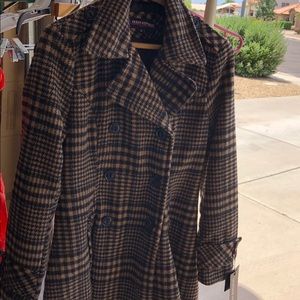 Urban Decay plaid coat. NWT